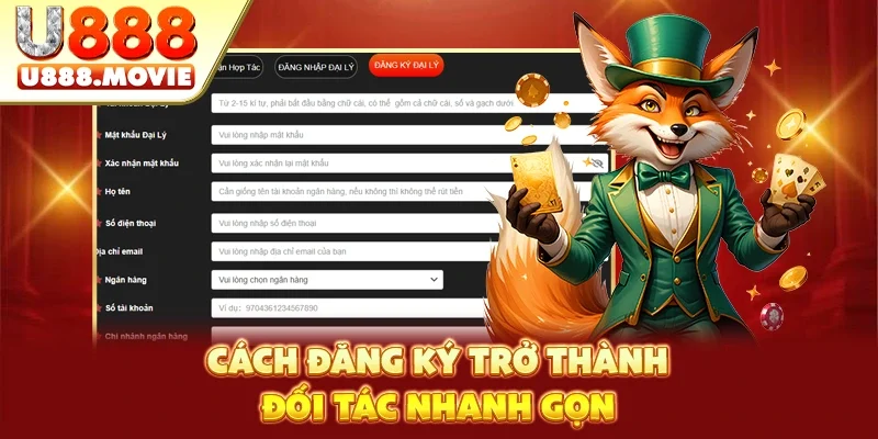 Cách đăng ký trở thành đối tác nhanh gọn