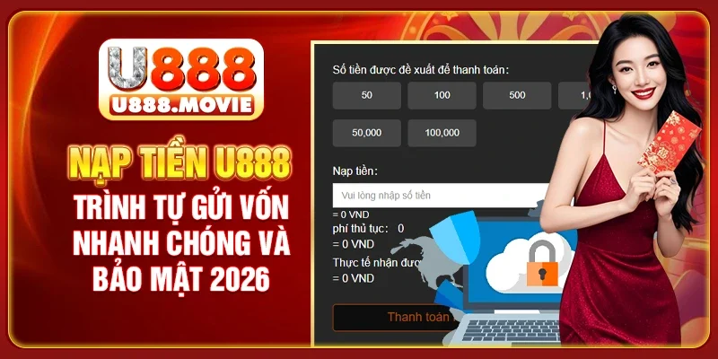 Nạp Tiền U888 - Trình Tự Gửi Vốn Nhanh Chóng Và Bảo Mật 2026